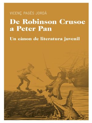cover image of De Robinson Crusoe a Peter Pan